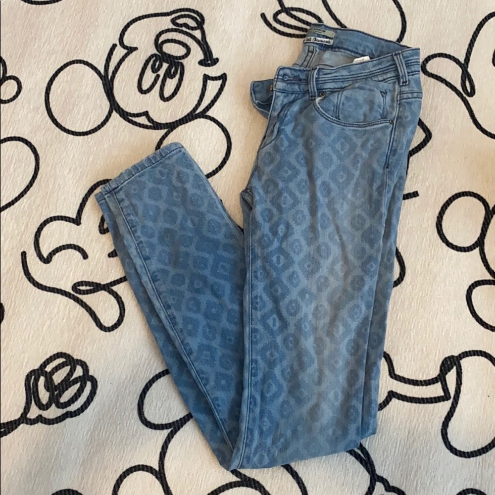 Scotch and soda printed jeans